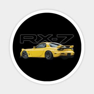 Competition Yellow Mica fd rx-7 Magnet